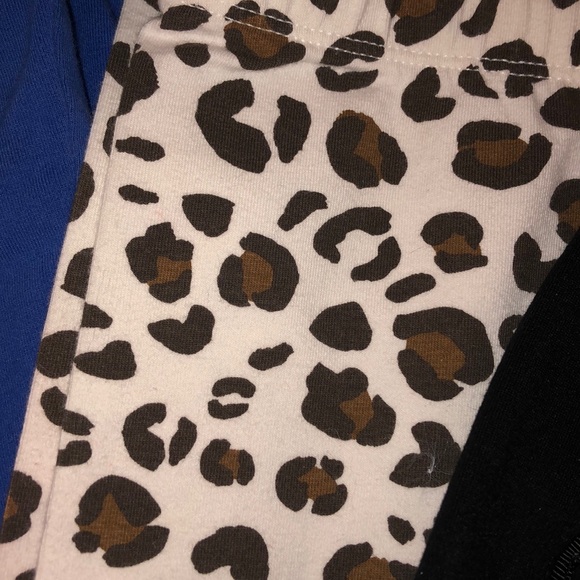 6 pair of little girls leggings: 4 and 4T - Picture 5 of 6